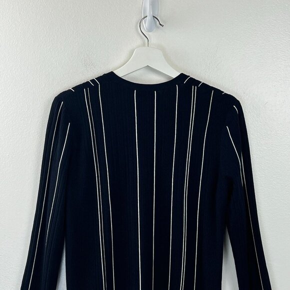NWT Theory Hankson Striped Cardigan Size M - Picture 7 of 12